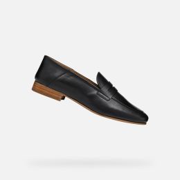 Снимка на Black women's moccasins Geox Mantinea - Women's