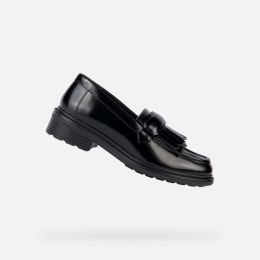 Снимка на Black women's moccasins Geox Walk Pleasure - Women's
