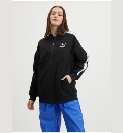 Снимка на Black women's oversize bomber jacket Puma Classics - Women