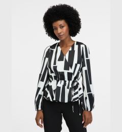 Снимка на Black women's patterned blouse ORSAY - Women