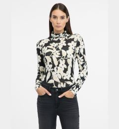 Снимка на Black women's patterned turtleneck ORSAY - Women's