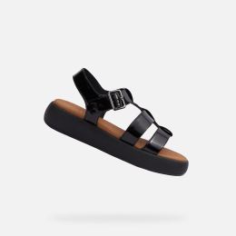 Снимка на Black women's sandals Geox Camalei - Women's