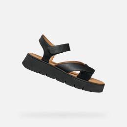 Снимка на Black women's sandals Geox Dandra 40 - Women's