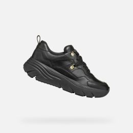 Снимка на Black women's sneakers Geox Diamanta - Women's