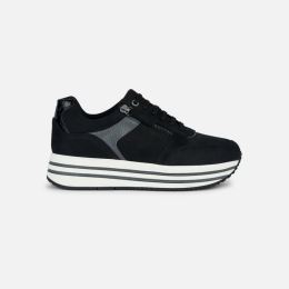 Снимка на Black women's sneakers Geox Kency - Women's