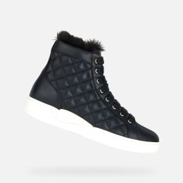 Снимка на Black women's sneakers Geox Lauressa A - Nappa - Women's