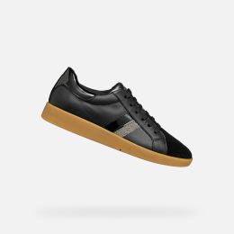 Снимка на Black women's sneakers Geox Meleda - Women's