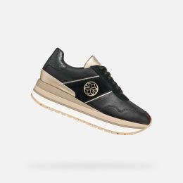 Снимка на Black women's sneakers Geox Nekency - Women's