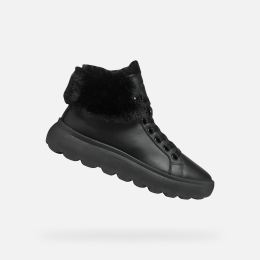 Снимка на Black women's sneakers Geox Spherica Ec4.1 - Women's