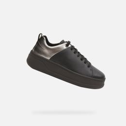 Снимка на Black women's sneakers Geox Spherica Ecub-2 - Women's