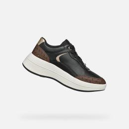 Снимка на Black women's sneakers Geox Spherica ECUB-3 - Women's