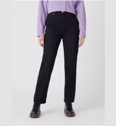 Снимка на Black women's straight fit jeans Wrangler - Women