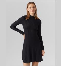 Снимка на Black women's sweater dress VERO MODA Sally - Women