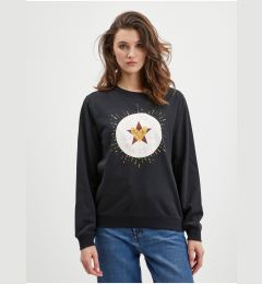 Снимка на Black Women's Sweatshirt Converse - Women