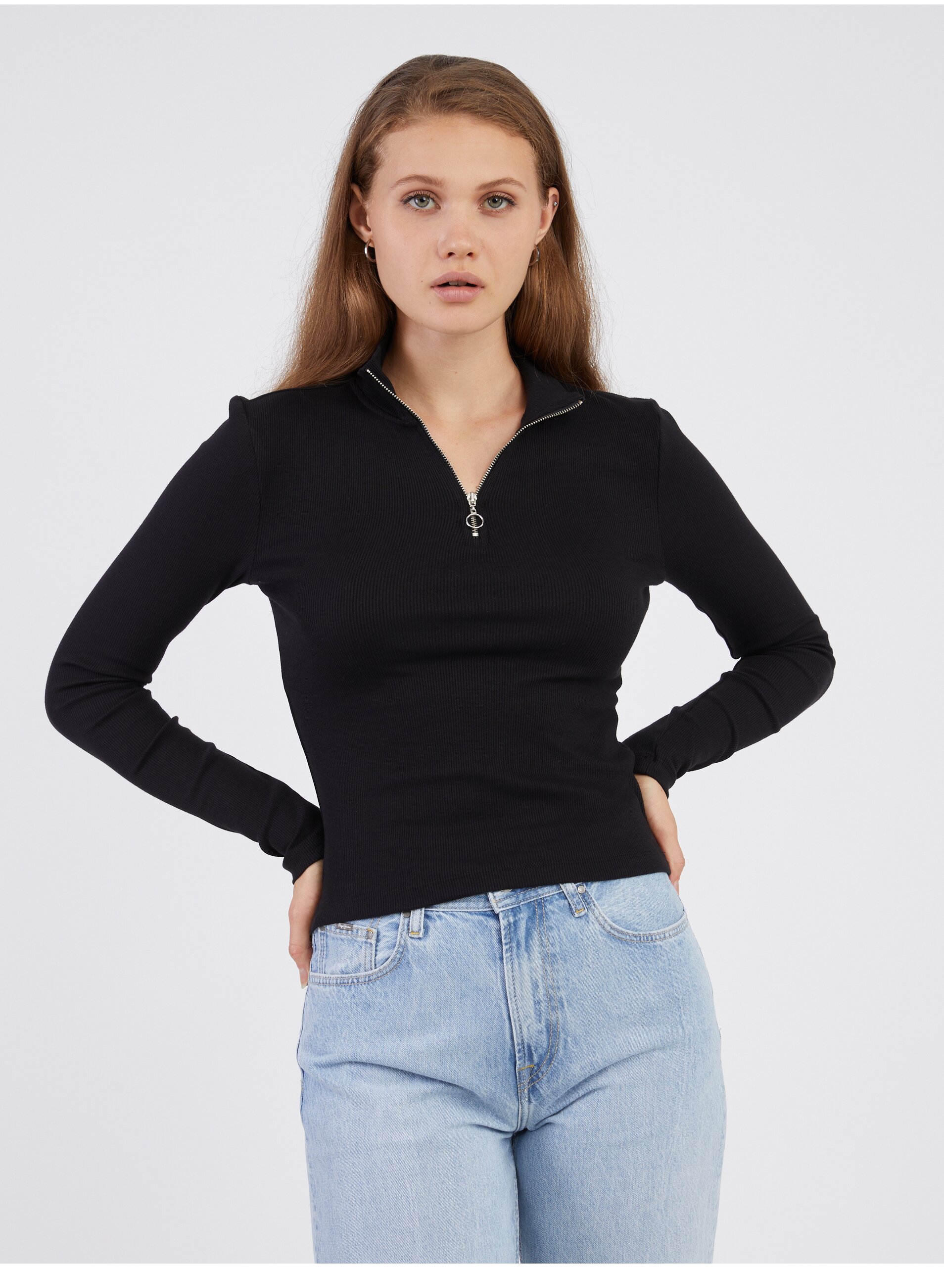 Снимка на Black Women's Sweatshirt Noisy May Aya - Women