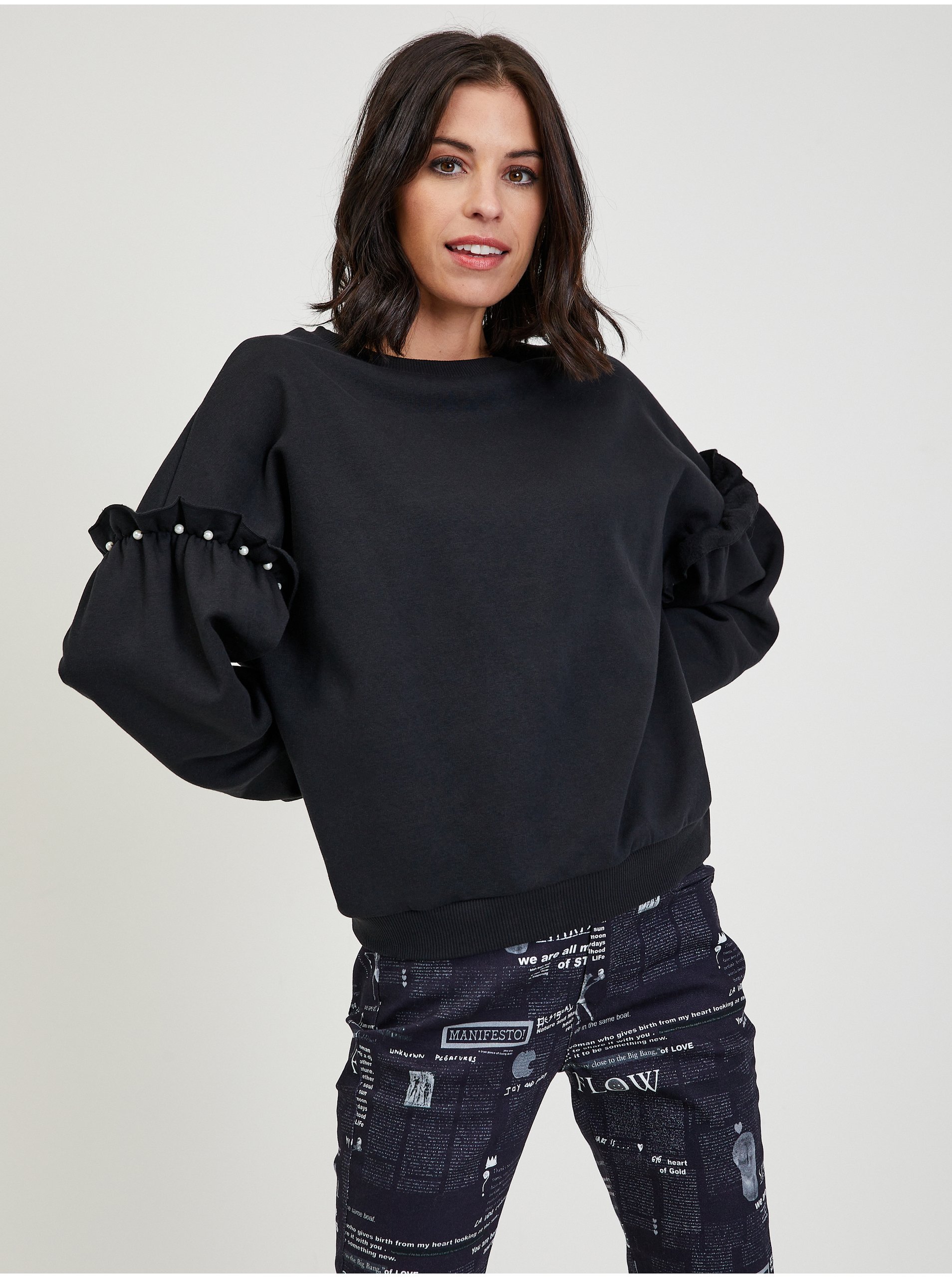 Снимка на Black Women's Sweatshirt ORSAY - Women