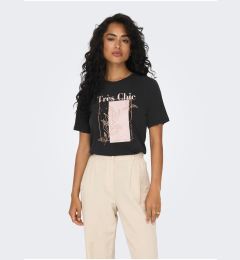 Снимка на Black Women's T-Shirt ONLY Free - Women