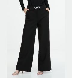 Снимка на Black women's wide trousers ORSAY - Women's