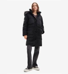 Снимка на Black women's winter coat Desigual Kelowna - Women