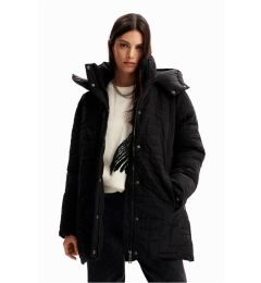 Снимка на Black Women's Winter Jacket Desigual Tulip - Women