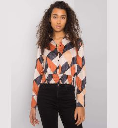 Снимка на Blouse-DHJ-BZ-15251.82-black-beige