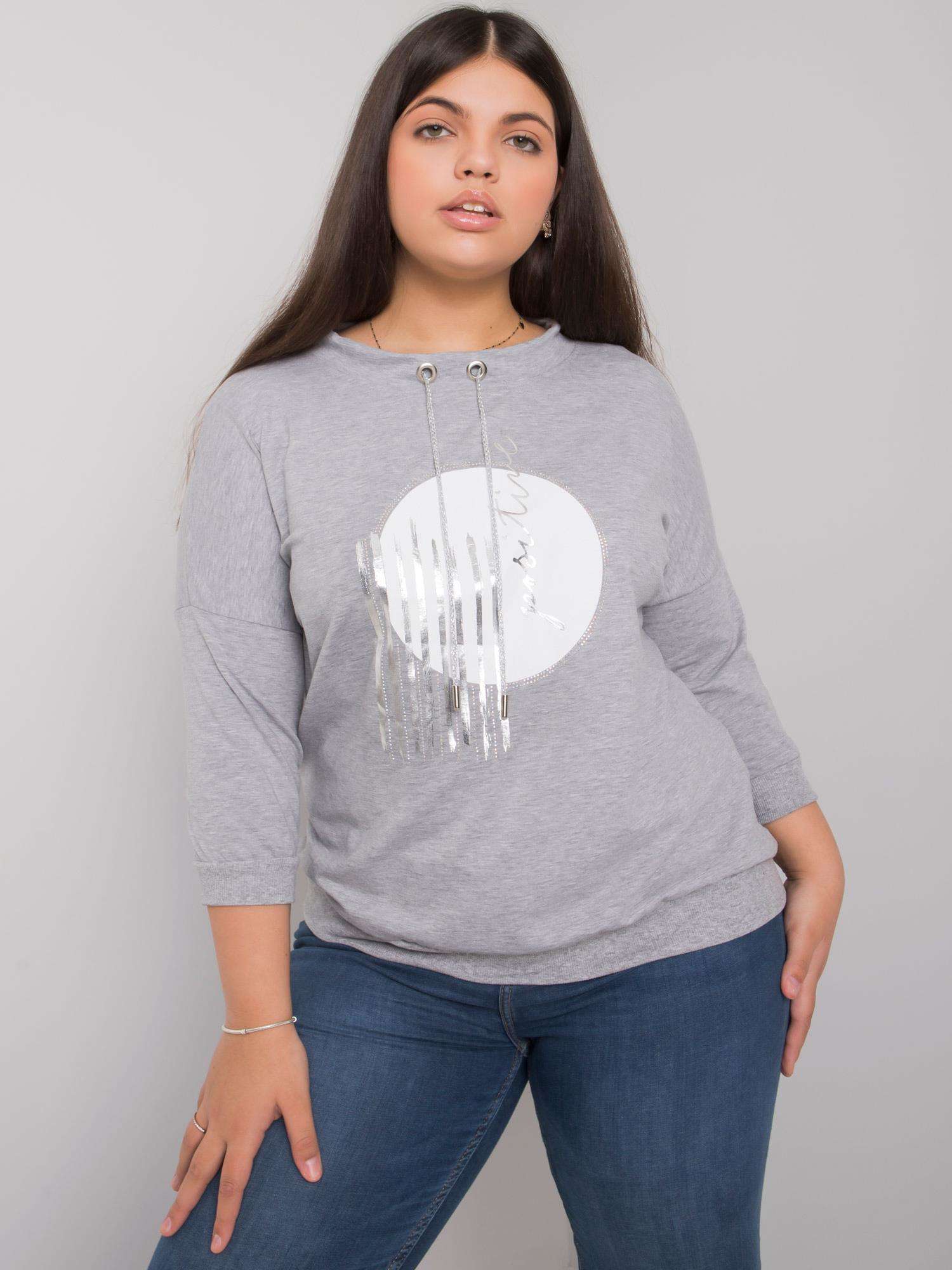 Снимка на Blouse-RV-BZ-7040.85P-gray
