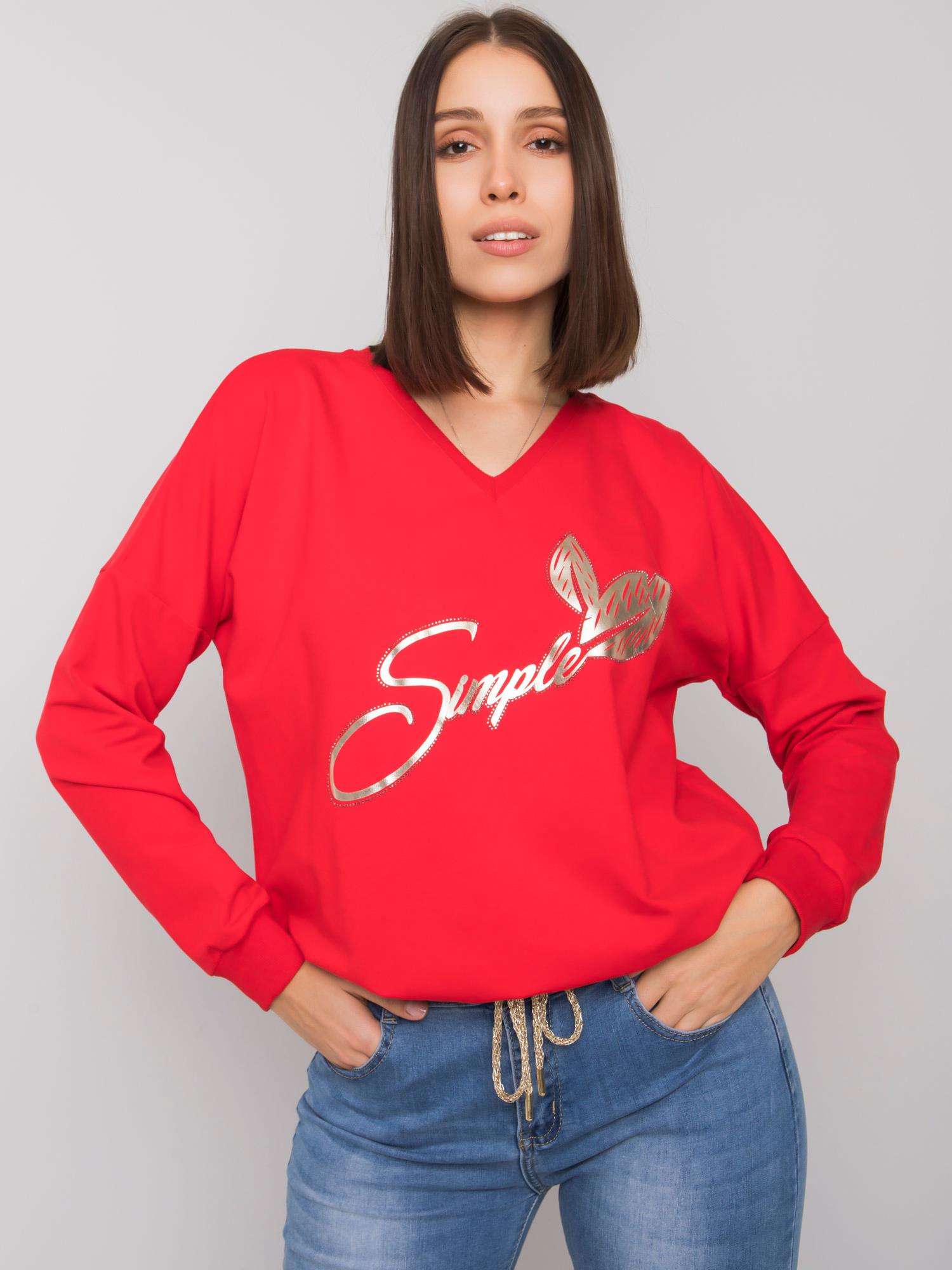 Снимка на Blouse-RV-BZ-7276.77-red
