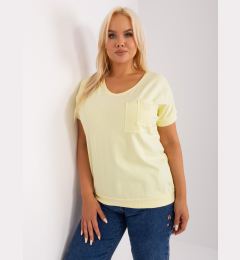 Снимка на Blouse-RV-BZ-8959.75P-light yellow