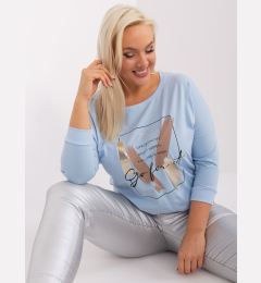 Снимка на Blouse-RV-BZ-8981.31P-light blue