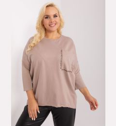 Снимка на Blouse-RV-BZ-9088.53P-dark beige