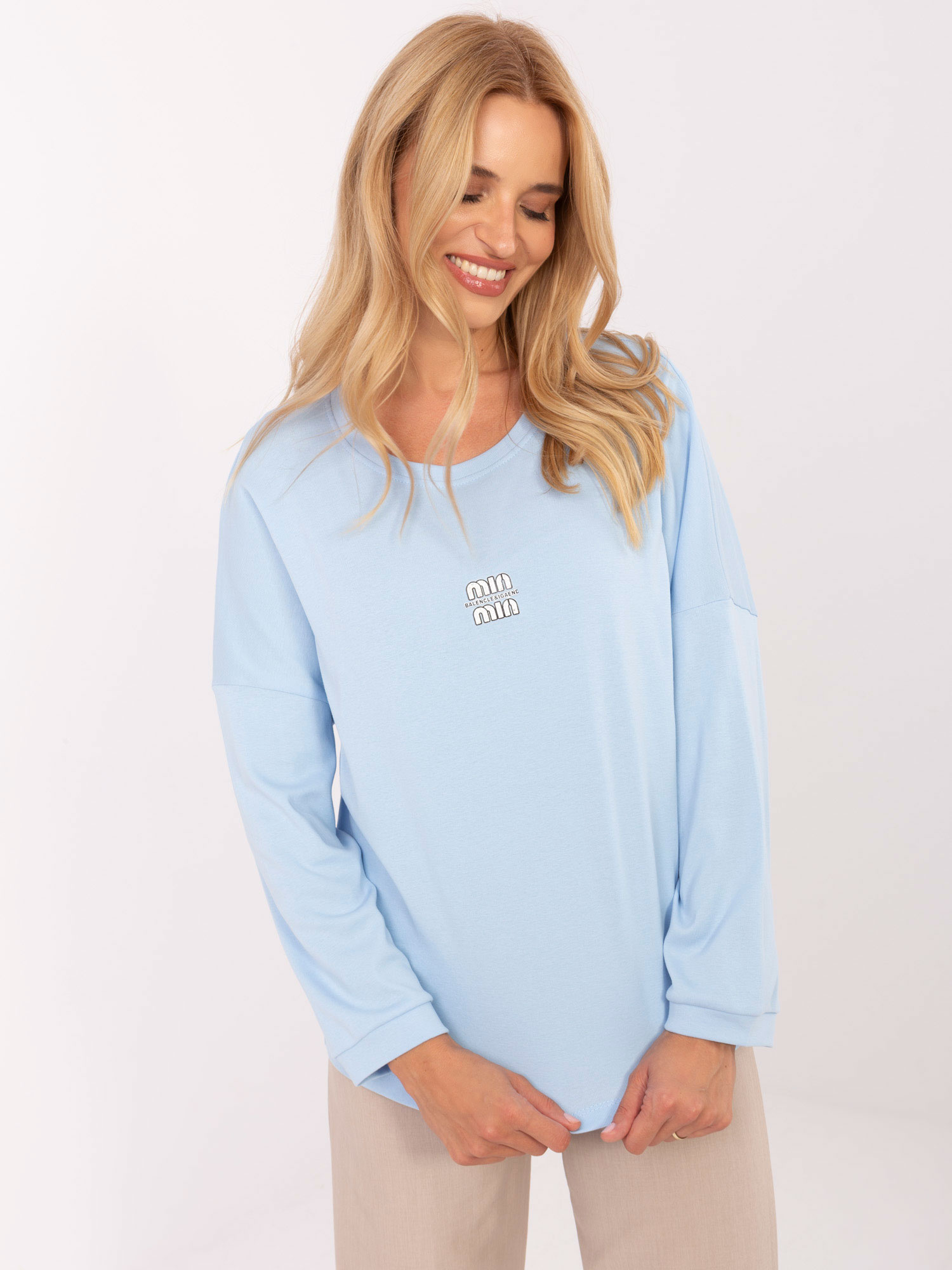 Снимка на Blouse-RV-BZ-A823.49-light blue