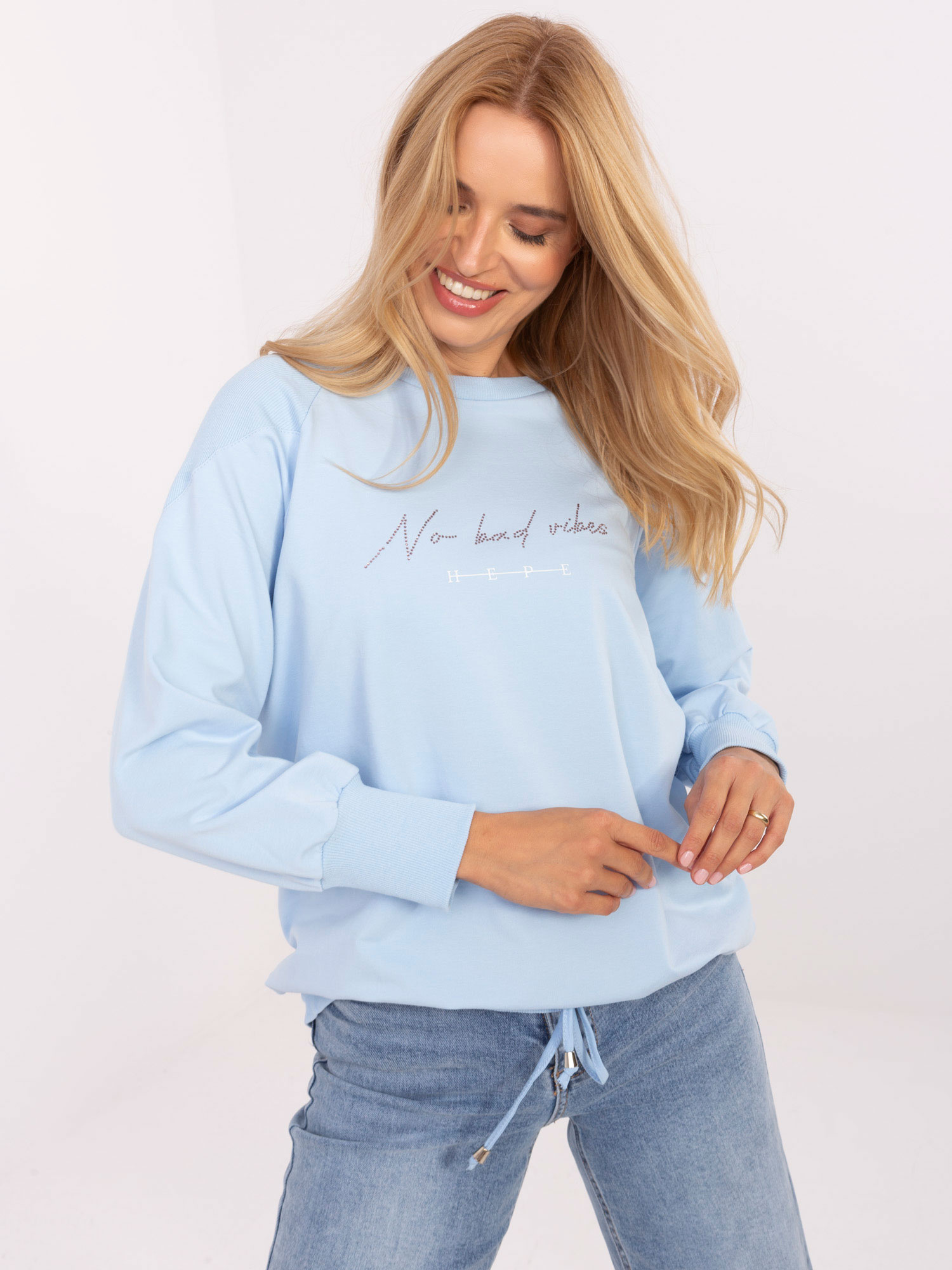 Снимка на Blouse-RV-BZ-A825.48-light blue
