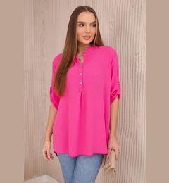 Снимка на Blouse with a longer back pink
