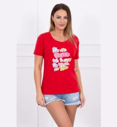 Снимка на Blouse with Perfect red print