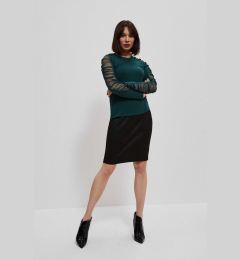 Снимка на Blouse with transparent sleeves