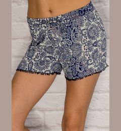 Снимка на Blue boho style shorts