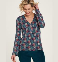 Снимка на Blue patterned T-shirt Tranquillo - Women