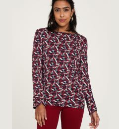 Снимка на Blue-red patterned T-shirt Tranquillo - Women