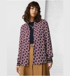 Снимка на Blue-Red Women's Patterned Shirt Tommy Hilfiger - Women