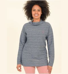 Снимка на Blue Striped Women's Sweatshirt Brakeburn - Women