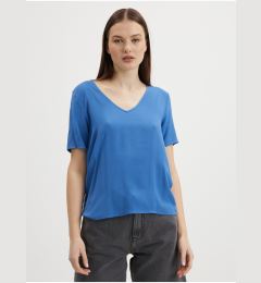 Снимка на Blue women's basic t-shirt VILA Paya - Women's