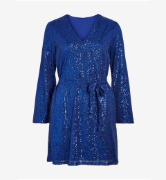 Снимка на Blue women's dress VILA Viglitas Deep - Women