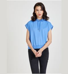 Снимка на Blue Womens Hoodie Vest ONLY Siva - Women