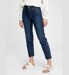 Снимка на Blue women's jeans GAP high rise cheeky straight jeans with Washwell