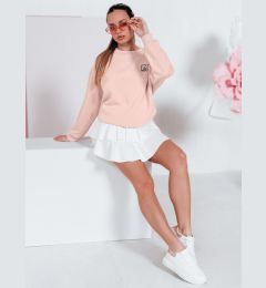 Снимка на Bluza damska masełko z haftem SOFTSLON różowa Dstreet