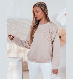 Снимка на Bluza damska one size oversize FLORINE beżowa Dstreet