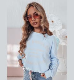 Снимка на Bluza damska one size oversize KALISTYLE błękitna Dstreet