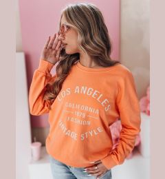 Снимка на Bluza damska one size oversize KALISTYLE pomarańczowa Dstreet