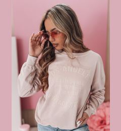 Снимка на Bluza damska one size oversize KALISTYLE pudrowy róż Dstreet