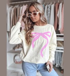 Снимка на Bluza damska one size oversize SOFTTIE beżowa Dstreet